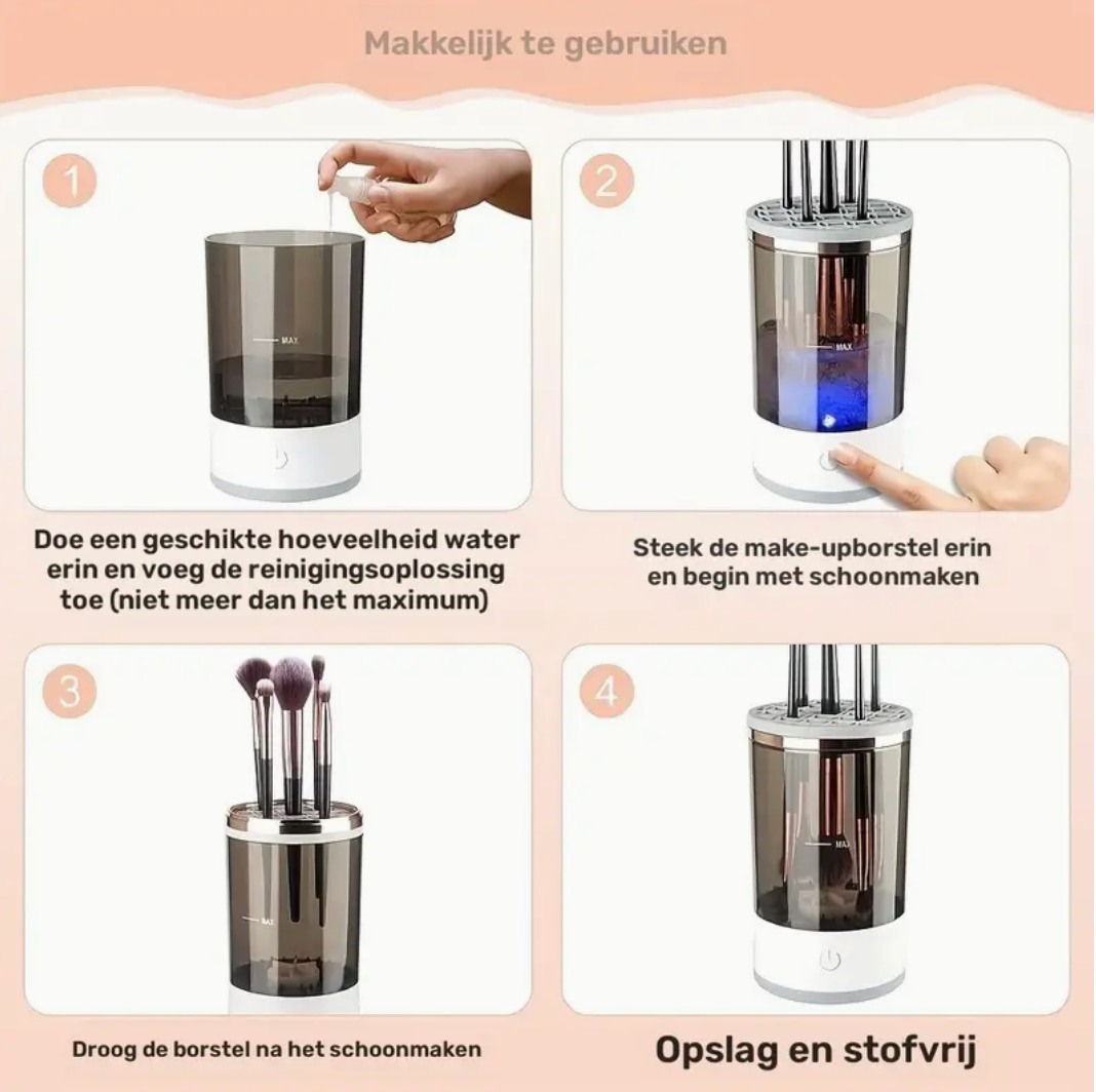 PureClean Makeup Brush Cleaner - By Laevity