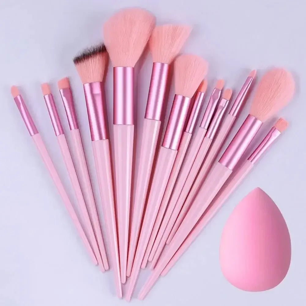 Makeup Brush Set Soft Fluffy Professiona Cosmetic Foundation Powder Eyeshadow Kabuki Blending Make up Brush Beauty Tool Makeup
