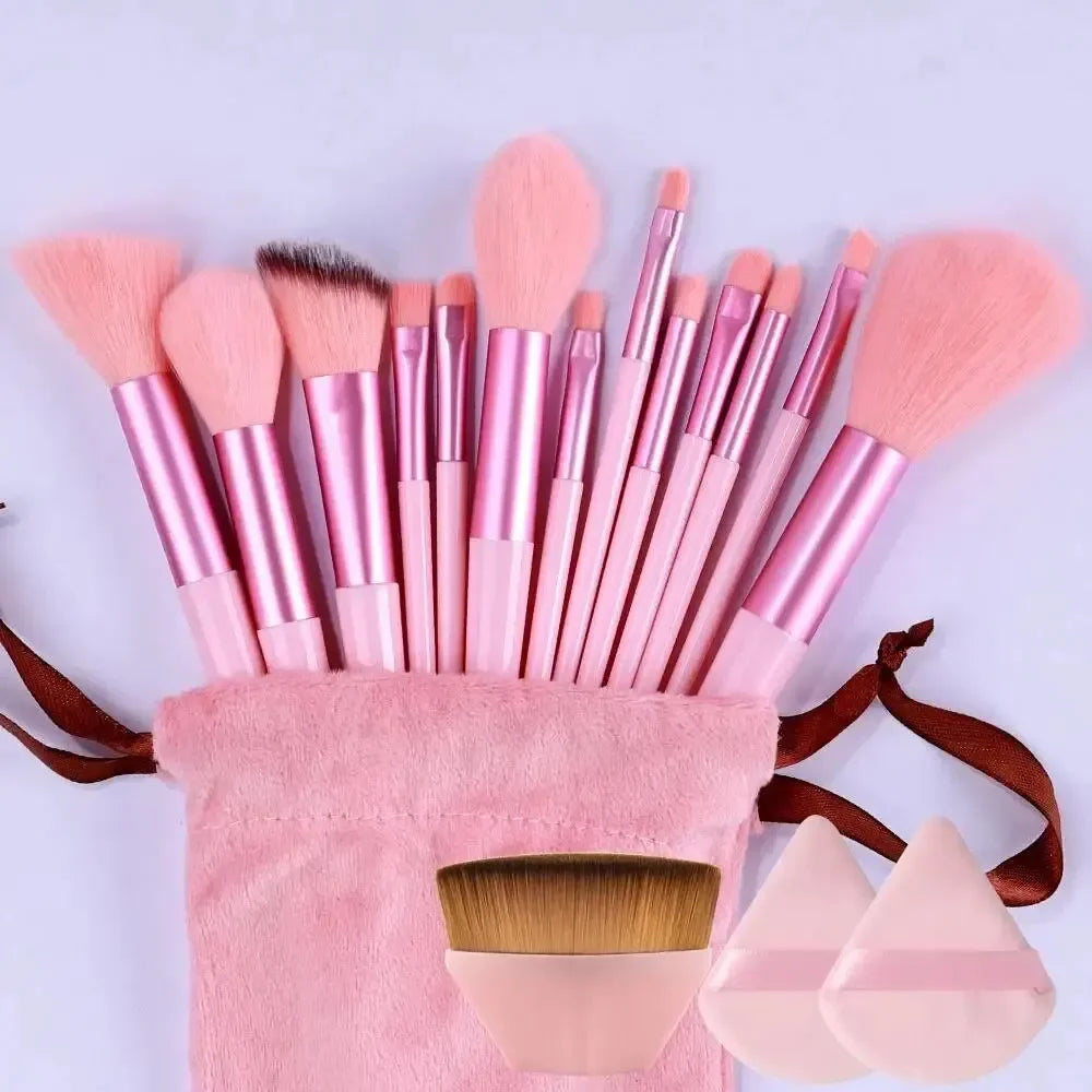 Makeup Brush Set Soft Fluffy Professiona Cosmetic Foundation Powder Eyeshadow Kabuki Blending Make up Brush Beauty Tool Makeup