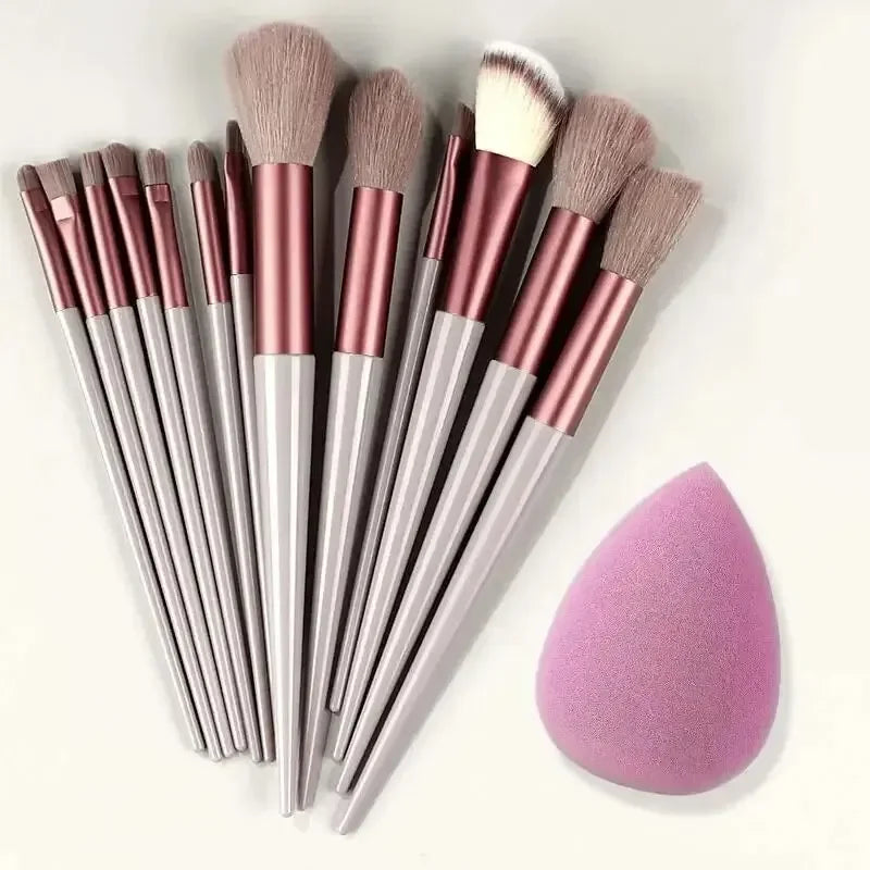 Makeup Brush Set Soft Fluffy Professiona Cosmetic Foundation Powder Eyeshadow Kabuki Blending Make up Brush Beauty Tool Makeup