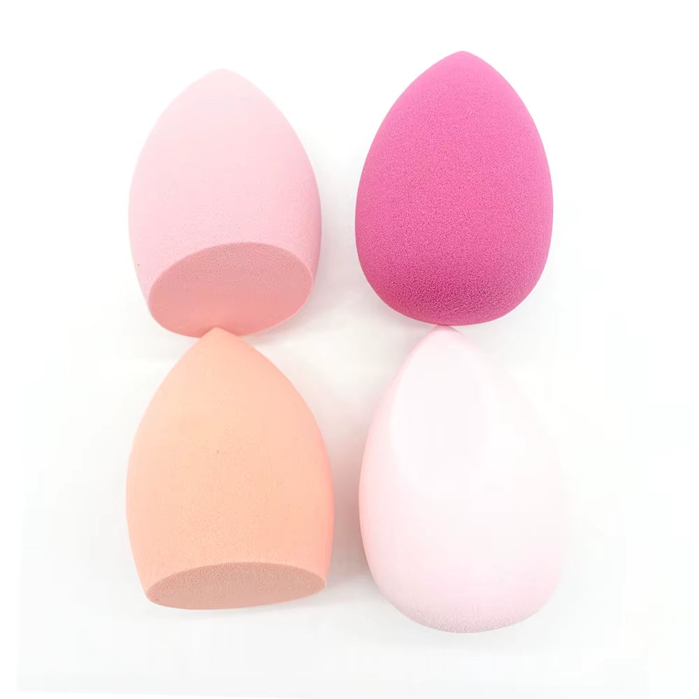 4Pcs Makeup Sponge Powder Puff Dry and Wet Combined Beauty Cosmetic Egg Foundation Powder Puff Bevel Cut Make up Sponge Tools